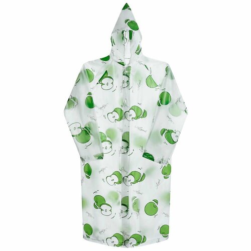 Дождевик с капюшоном 115х67 см PEVA 100 мкм 566₽