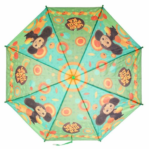 Зонт-трость Играем вместе, зеленый, оранжевый зонт трость играем вместе полуавтомат желтый оранжевый