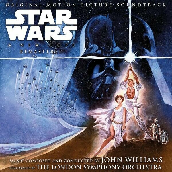 Виниловая пластинка John Williams, The London Symphony Orchestra. Star Wars: A New Hope (Motion Picture Soundtrack) (Remastered) (2LP, Remastered)