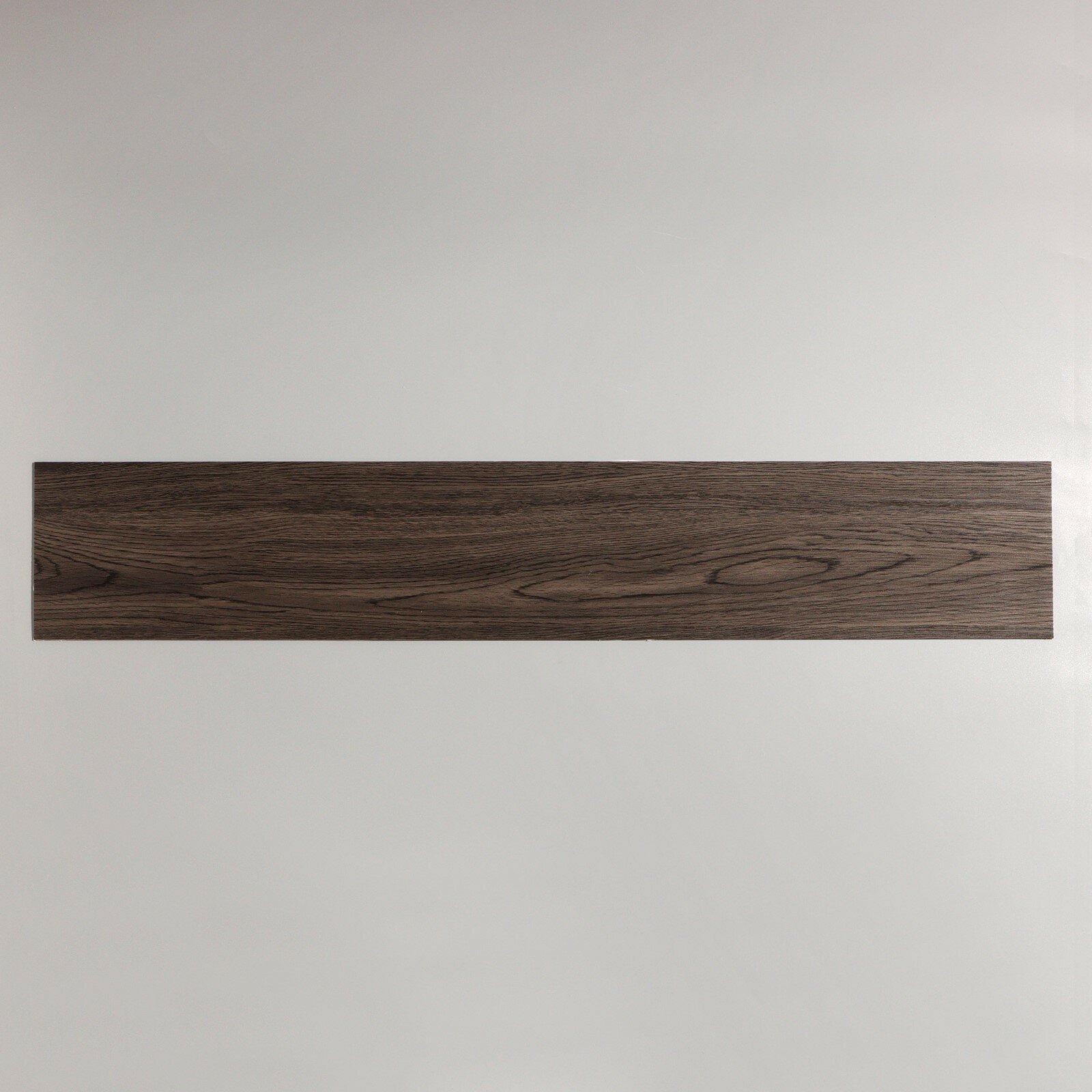 фото Плитка виниловая самоклеящаяся 91х15см, коричневая