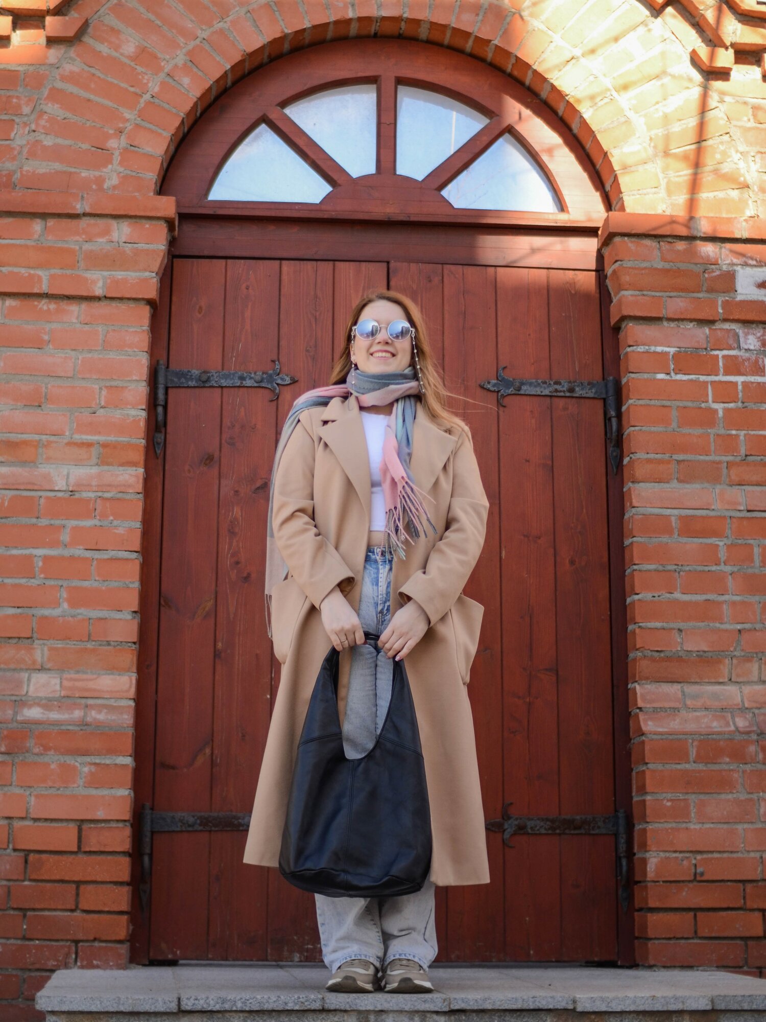 Сумка торба Овечкинъ Сумка торба из кожи, черный — фото 1