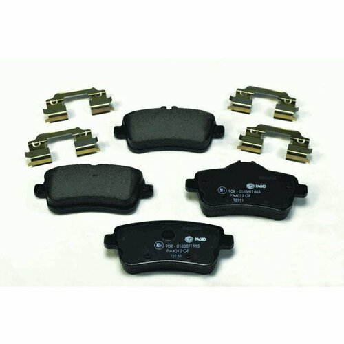 Колодки тормозные дисковые комплект Mercedes Benz HELLA 8DB 355 019-741 1 шт 19530₽