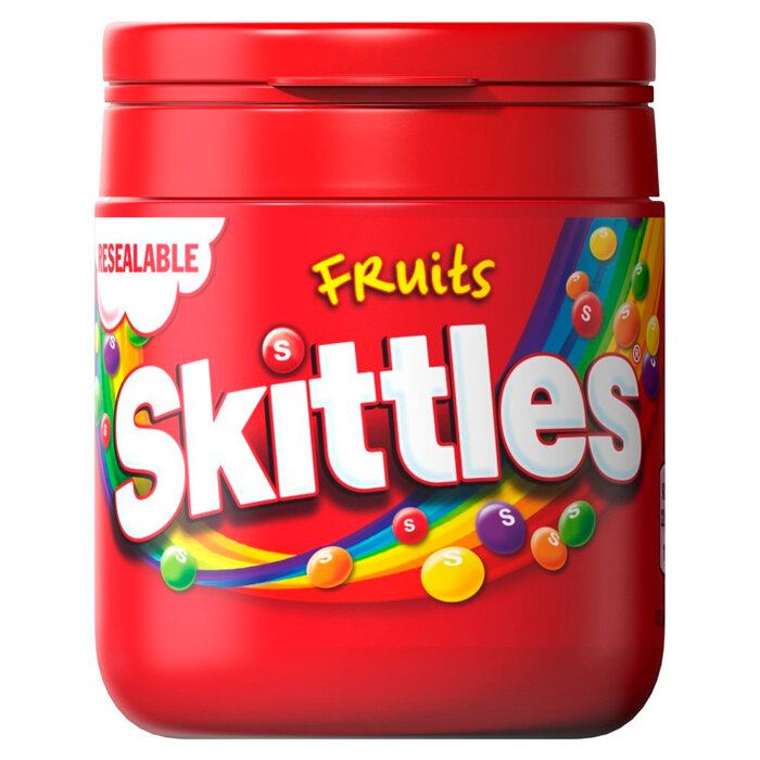 Жевательные конфеты Skittles Fruits Dose / Скитлс Фрут Дос 125гр (Польша)