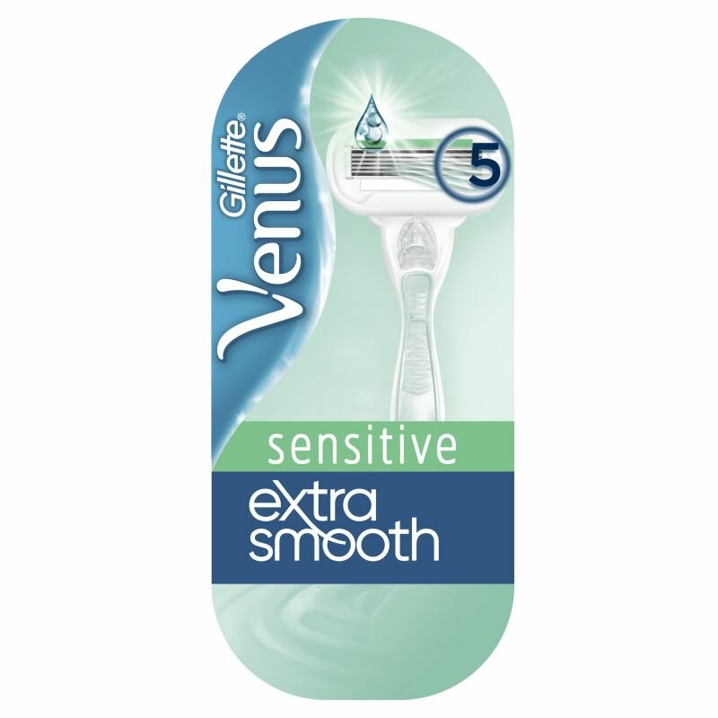 станок для бритья GILLETTE Venus Sensitive Extra Smooth + 1 кассета - фото №15