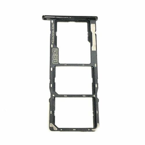 SIM-лоток (сим контейнер) для Motorola Moto G7 Power XT1955 (Original) Черный original for motorola moto g7 play lcd frame bezel for motorola g7 play brazil front frame housing replacement parts