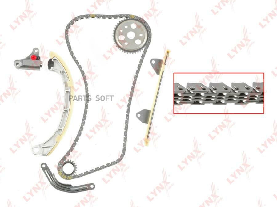 TK0068 LYNXAUTO Комплект цепи ГРМ