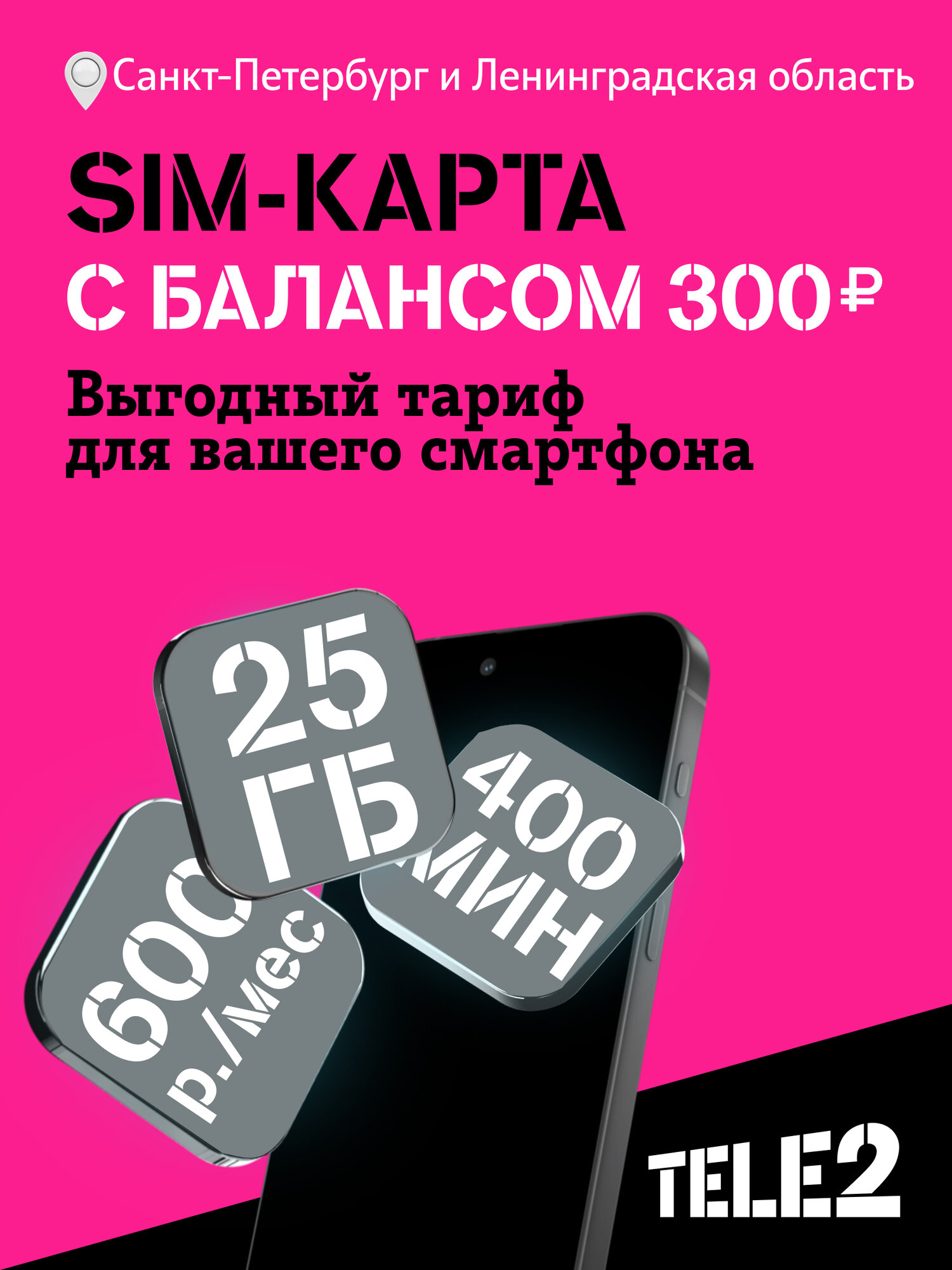 Sim-карта Tele2 с самостоятельной регистрацией