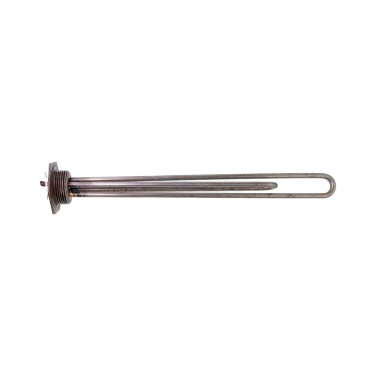 фото Набор 2 шт ТЭН радиаторный 2500W(1000+1500), черн, D42, клеммы под разъем, G1 1/4", L325мм, 220V, Р25М