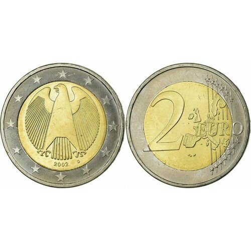 Германия 2 евро, 2002-2006 XF