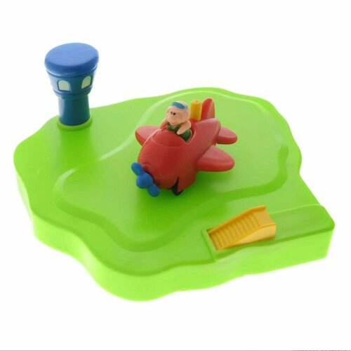 электронные игрушки жирафики игрушка музыкальная самолетик Аэродром, Жирафики (игрушка для ванной, цвет в ассортименте)
