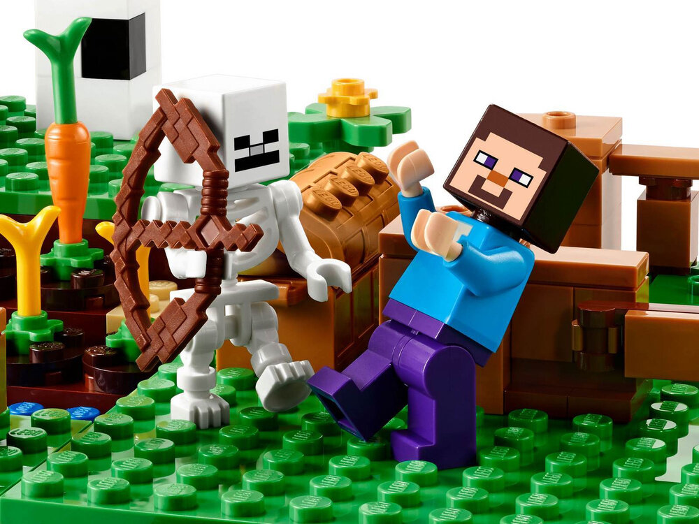 Конструткор Майнкрафт Minecraft My World 10175 Ферма / совместим с лего / детский — фото 1