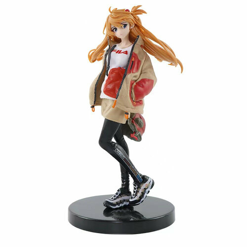 Фигурка Евангелион Аска Лэнгли Сорью / Evangelion Asuka Langley Soryu (20см) printio часы квадратные из пластика под дерево аска лэнгли сорью