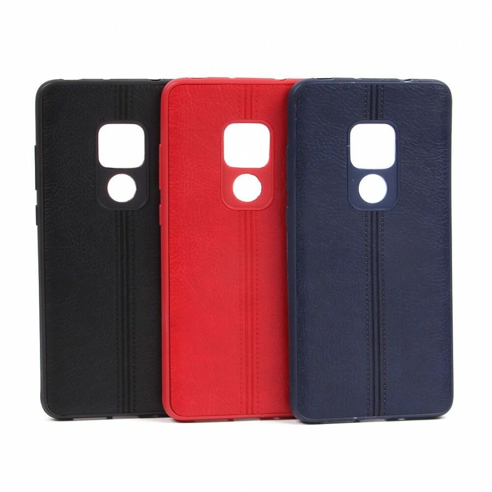 фото Чехол из экокожи для Huawei Mate 20 / Хуавэй Мат 20 , противоударный