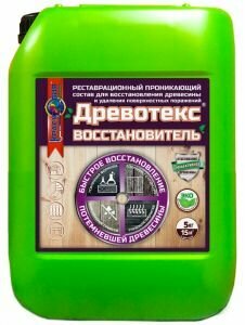 Отбеливатель Древесины Краско Древотекс Восстановитель 5л для Восстановления Древесины / НПО Краско.
