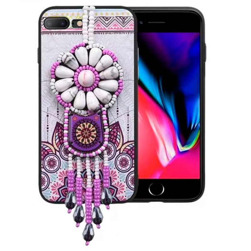 Чехол силиконовый для iPhone 7 Plus/8 Plus, HOCO, Chinese dream protective case, пурпурный