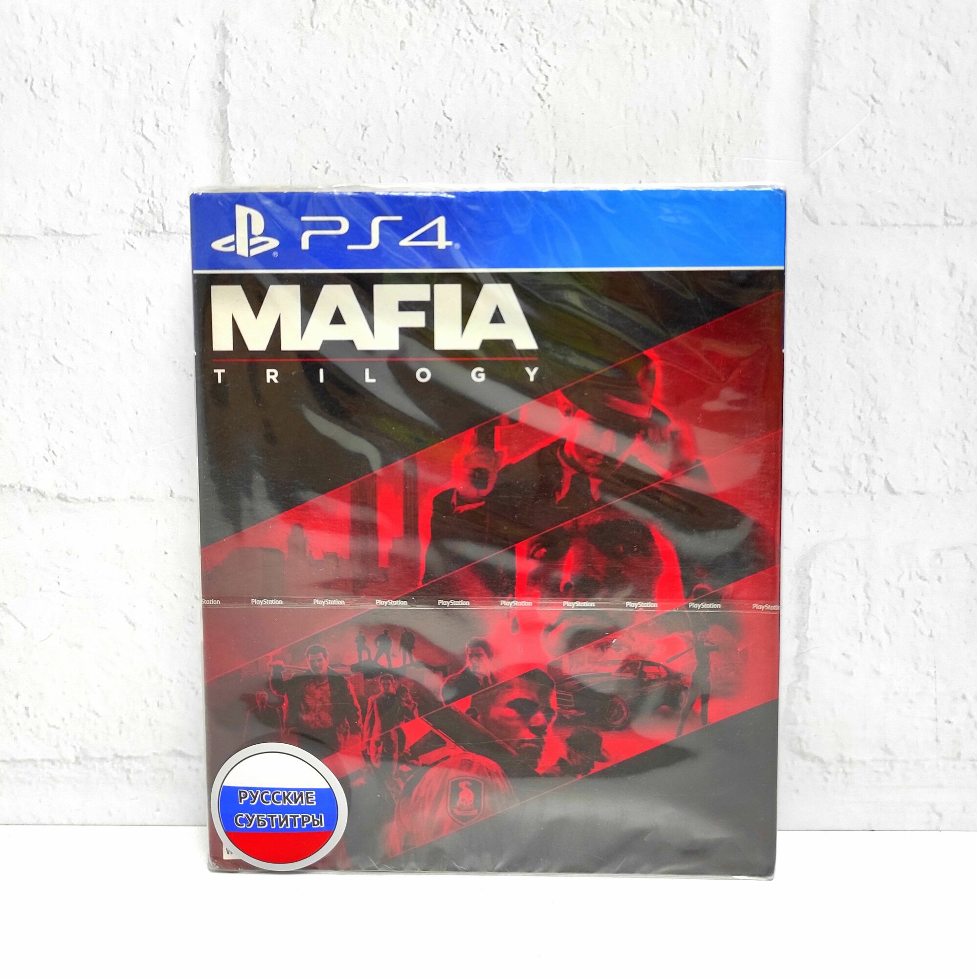 Mafia Trilogy Русские субтитры Видеоигра на диске PS4 / PS5