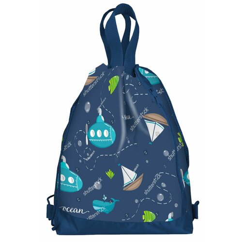 Каляка Маляка Мешок для обуви Кораблики 38x35x6 см 1 шт 1005₽