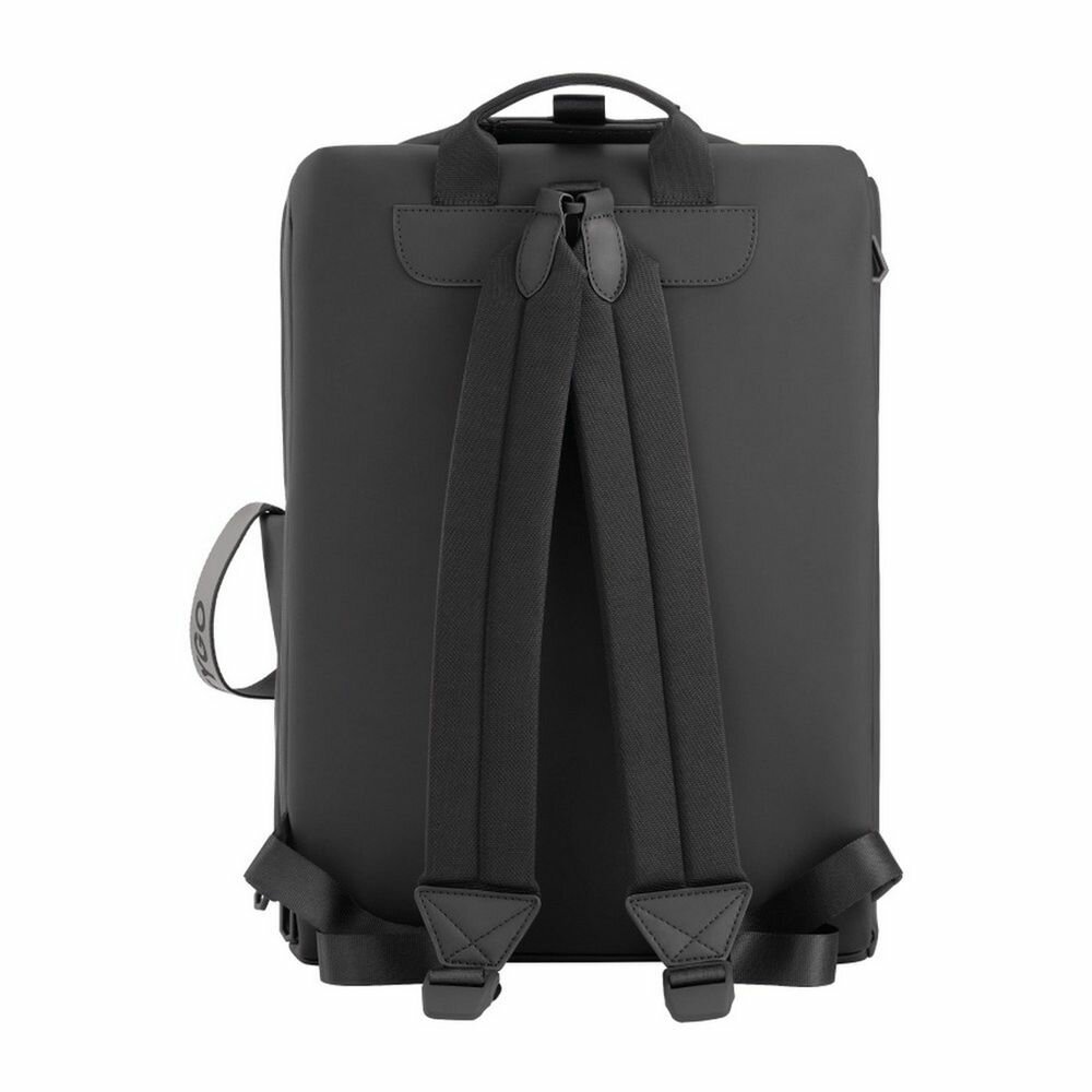 Рюкзак Ninetygo Urban Eusing backpack grey (90BBPMT2010U) ("Корпус: PU, Подкладка: Полиэстер") - фото №7