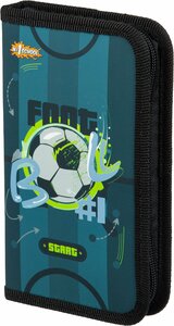 Пенал Комус Класс Football 1 отд, ламинат, софт тач, 190x110 мм, ПКК 03-6