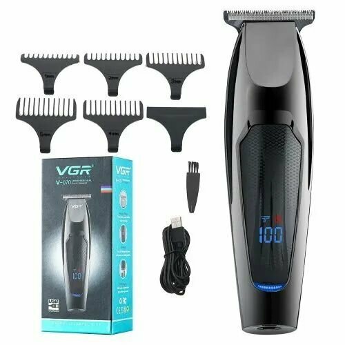 Машинка для стрижки волос VGR V-070 черный 149300₽