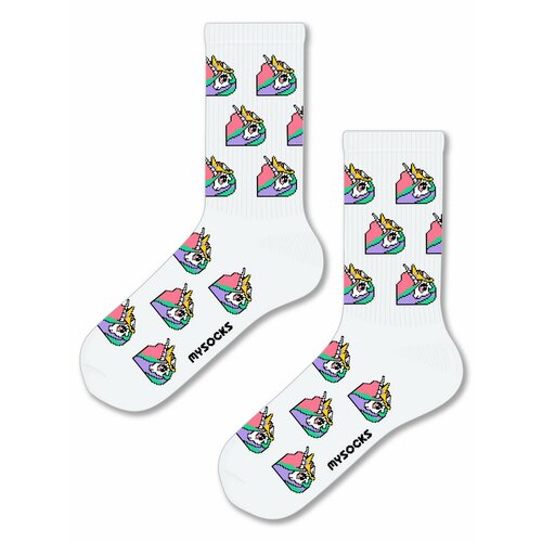 Носки MySocks, размер 36-43, белый фигурка my little pony мини пони b3597