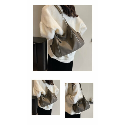 Сумка , серый