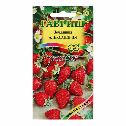 Семена Земляника Александрия, 0,03 г (1шт.) семена земляника александрия 0 05 г