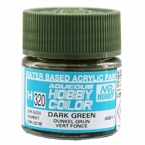 MR.HOBBY Краска акриловая 10 мл H320 DARK GREEN