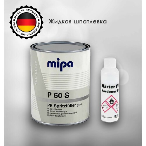 Mipa Шпатлевка жидкая P60S отвердитель 2251₽