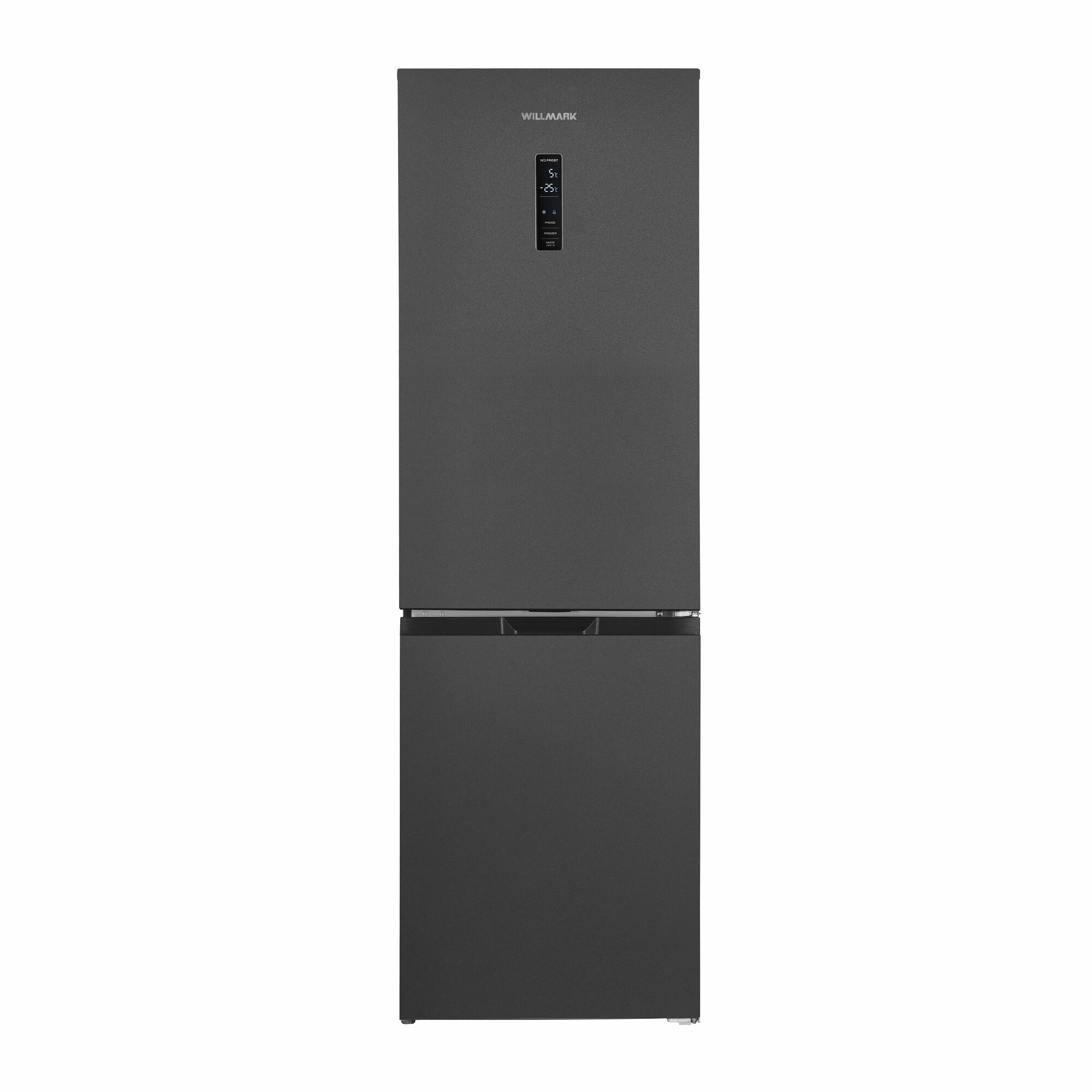 фото Холодильник WILLMARK RFN-557DIGT (408л, Total NoFrost, инвертор, дисплей, нижн. мор. кам, A++, темн. графит)