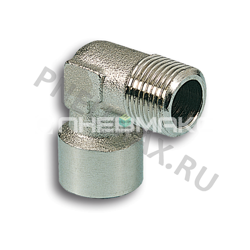 11014 PNEUMAX - Соединитель угловой с внутр.-нар. резьбой R1/4-G1/4