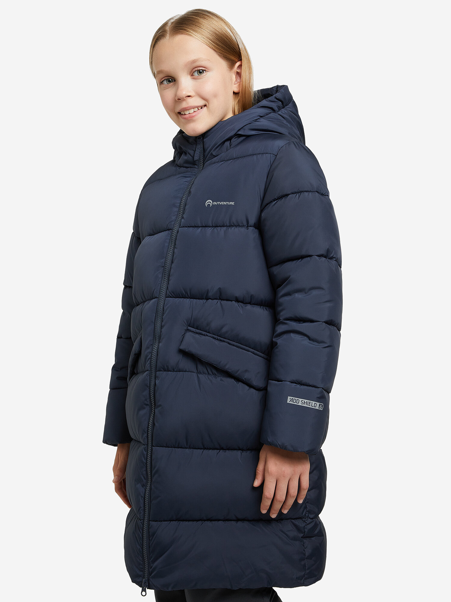 Пуховик OUTVENTURE Travel Girls Faux Down Coat