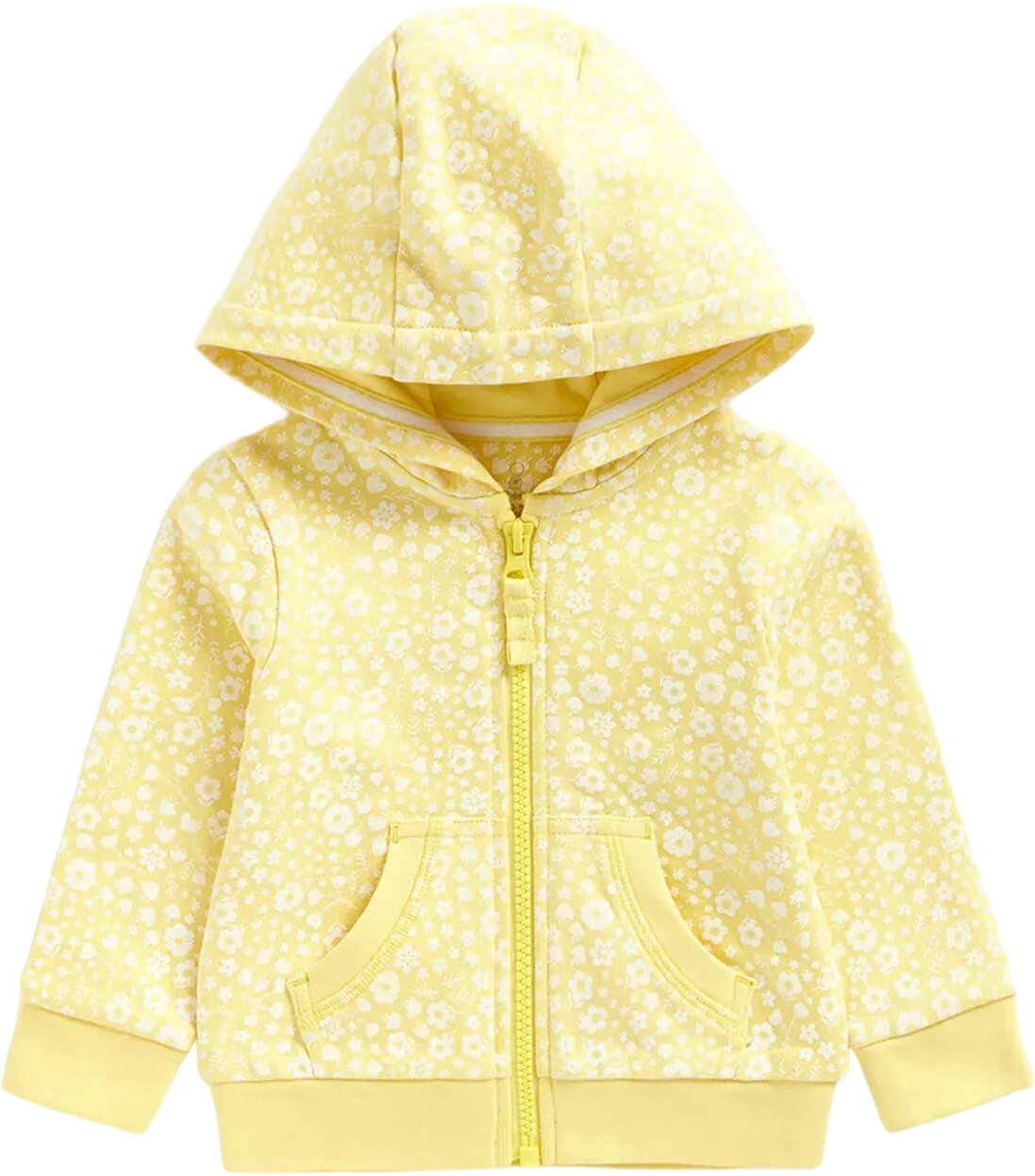 Толстовка mothercare, размер 122, желтый