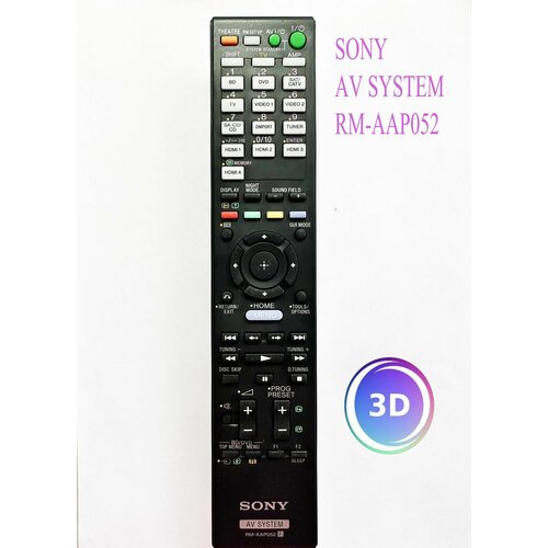 Пульт SONY AV SYSTEM RM-AAP052 new replacement rm aau060 remote control for sony av system ht ss360 str ks360 str ks360s