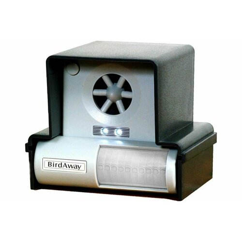 Ультразвуковой отпугиватель птиц с датчиком движения Экоснайпер LS-987BF черный