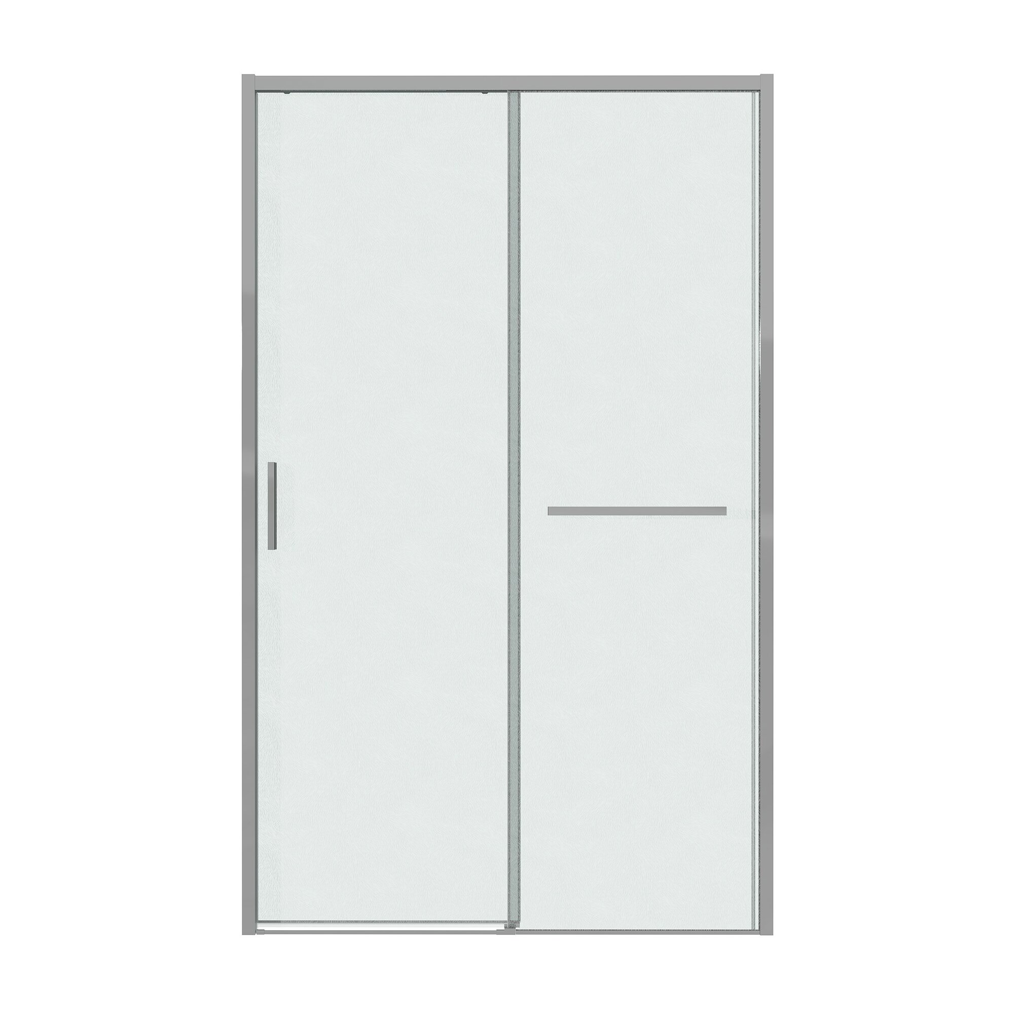 Душевая дверь Grossman Style 130x195 100. K33.05.130.10.02 стекло шиншилла, профиль хром