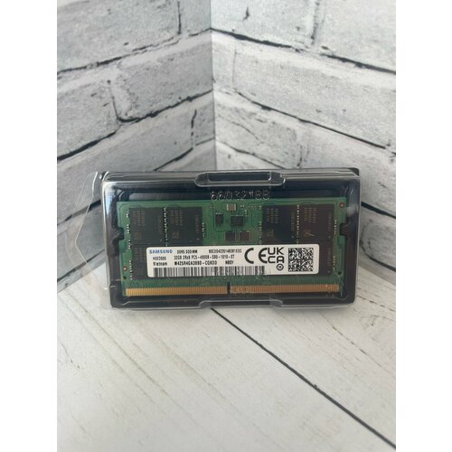 Оперативная память Samsung 32Gb DDR5 SODIMM 4800MHz 1240000₽