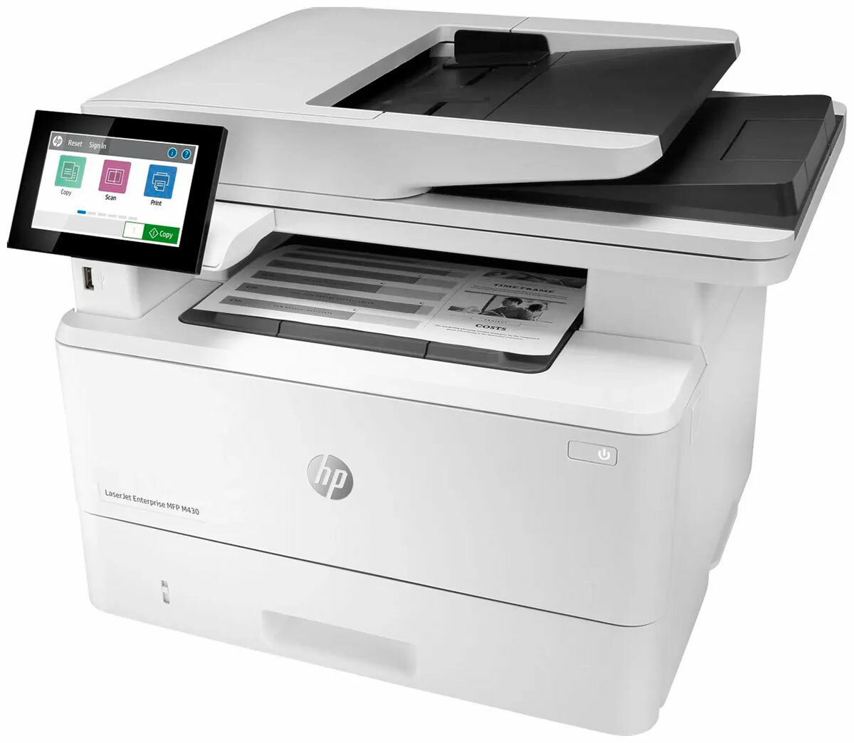 МФУ лазерный HP LaserJet Enterprise MFP M430f (3PZ55A)