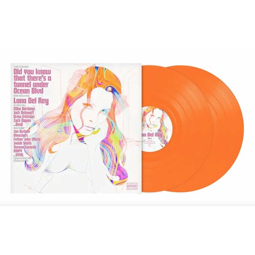 Lana Del Rey - Did You Know That There s A Tunnel Under Ocean Blvd (Orange Coachella Festival Edition USA) Цвет: Оранжевая 