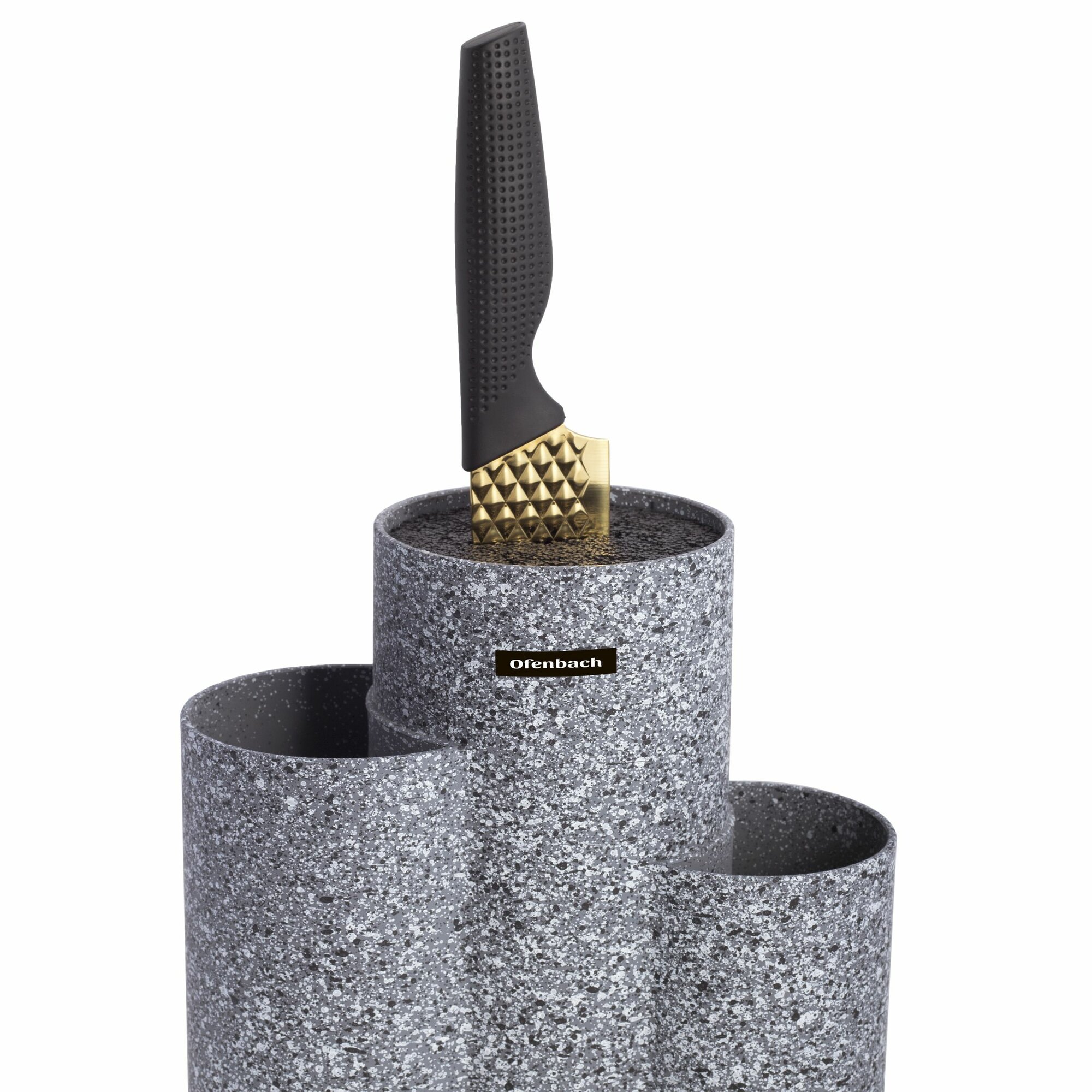 Подставки И Держатели Для Ножей Xiaomi Подставка для ножей и кухонных принадлежностей тройная Ofenbach