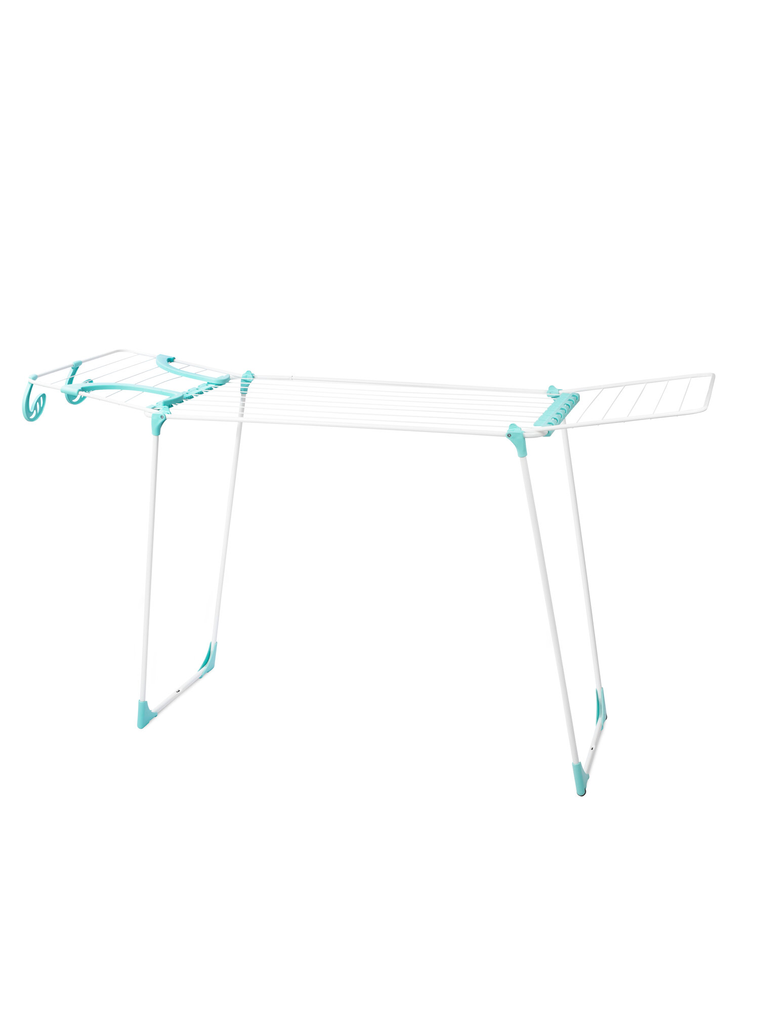 Сушилка для белья Nika напольная, рабочая длина 18 м, со съемной секцией — фото 1