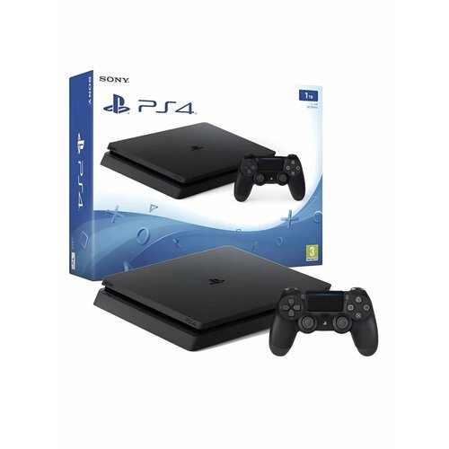 Игровая консоль Sony PlayStation 4 Slim 500GB черная Full HD 33990₽