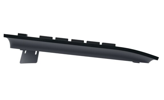 Клавиатура Logitech K280e, проводная, мультимедийная, USB, черный (920-005215) — фото 1