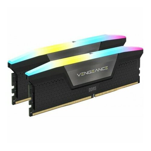 Оперативная память Corsair Vengeance RGB 2x16ГБ DDR5 6400 МГц CMH32GX5M2B6400C36 13999₽