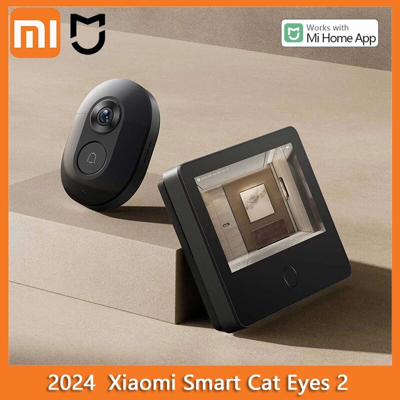 Изображение Xiaomi Smart Cat Eye 2 беспроводной дверной звонок