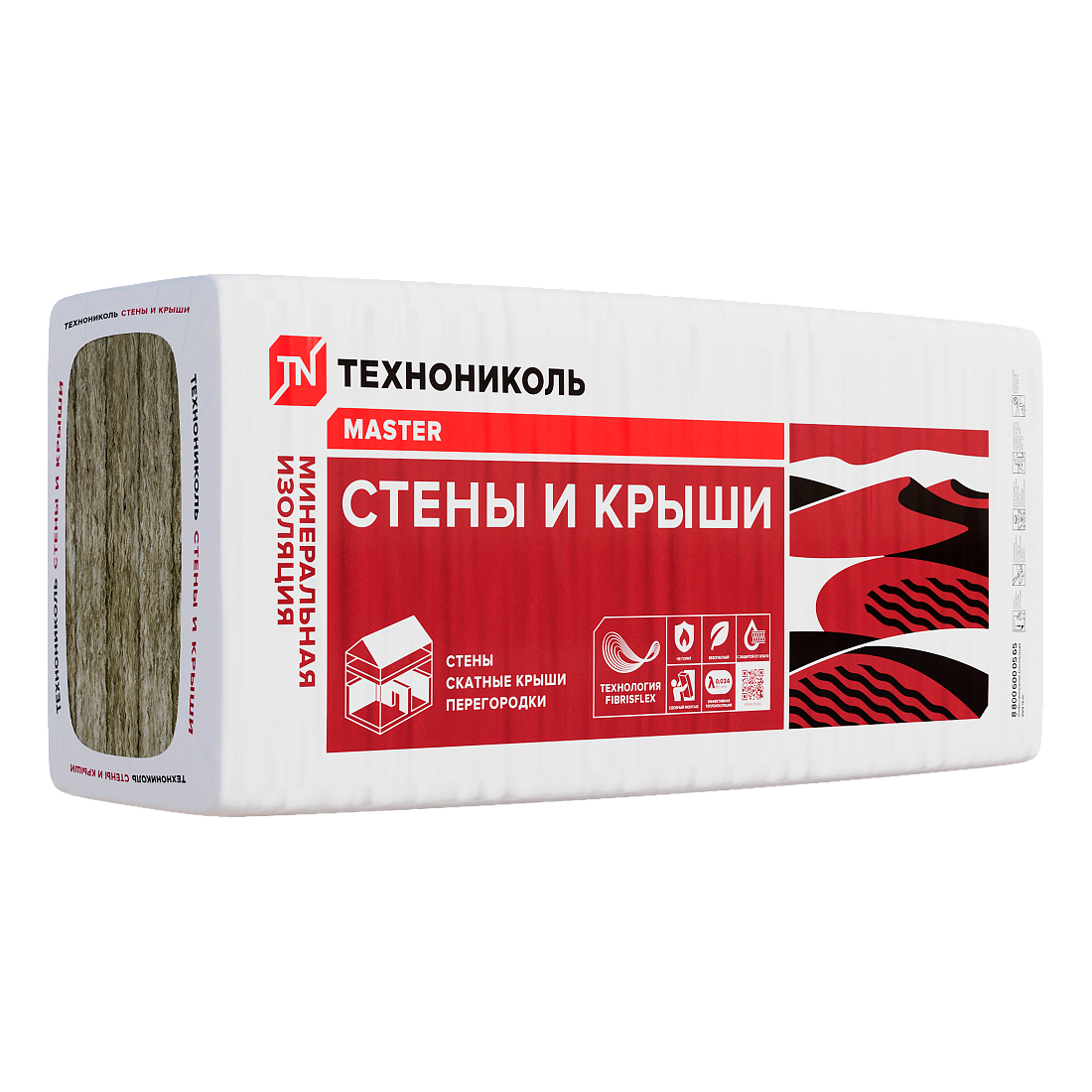 Утеплитель технониколь стены и крыши ТН СВ 34 1000 х 610 х 100 мм 4 шт в пачке 244 м2 и 0244 м3 в упаковке