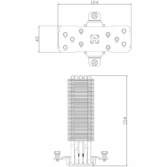 Кулер для процессора Thermalright TA120 EX V2 (TA120-EX-V2) — фото 1
