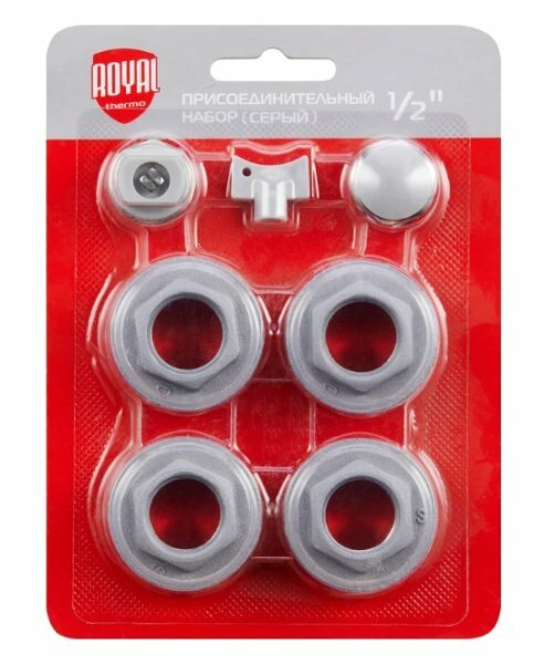 Присоединительный набор Royal Thermo 1x2 белый