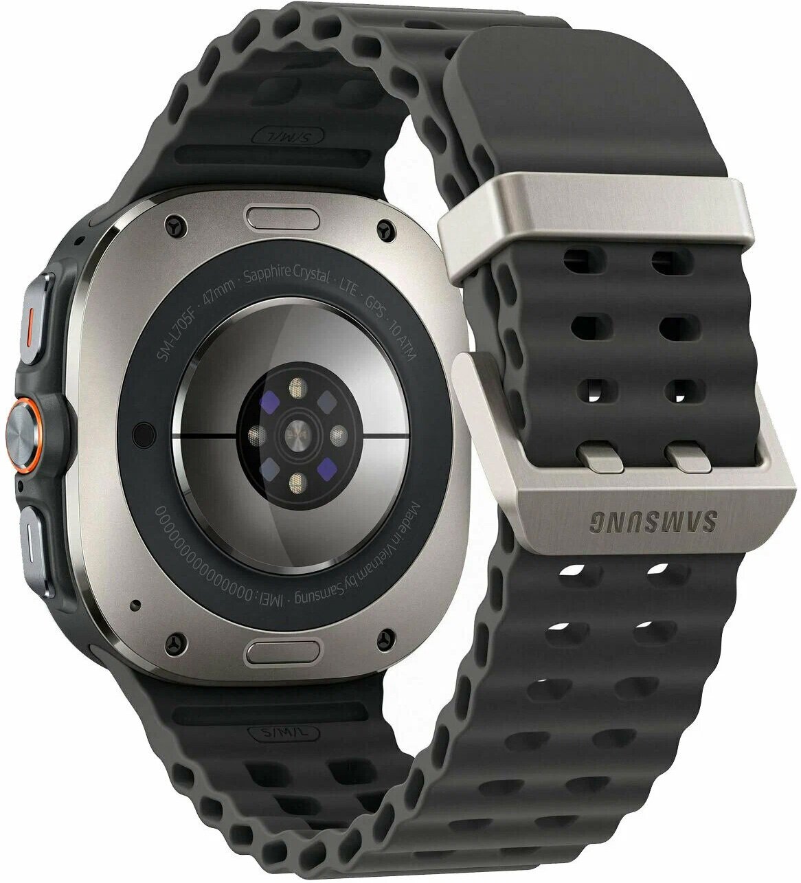 Умные часы Samsung Galaxy Watch Ultra 47mm LTE, Titanium silver (серый титан) — фото 1