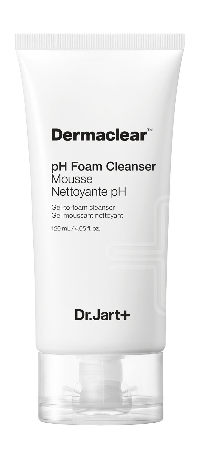 DR. JART+ Dermaclear Cleansing Foam PH Пенка для умывания глубокого очищения для чувствительной кожи, 120 мл